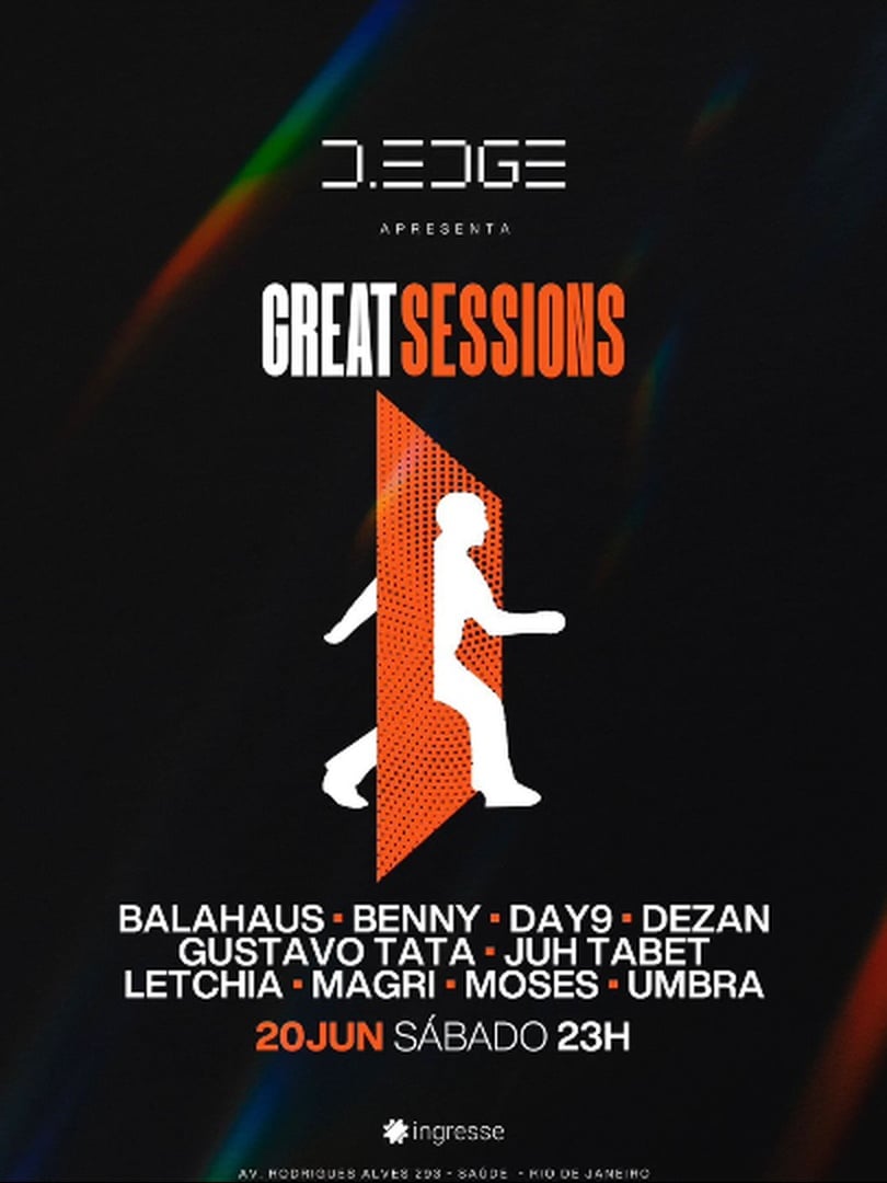D-EDGE RIO apresenta Great DJs (foto do evento)