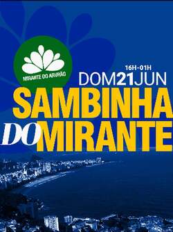 Sambinha no Mirante do Arvrão (foto do evento)