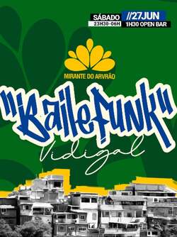 Baile Funk no Mirante do Arvrão (foto do evento)