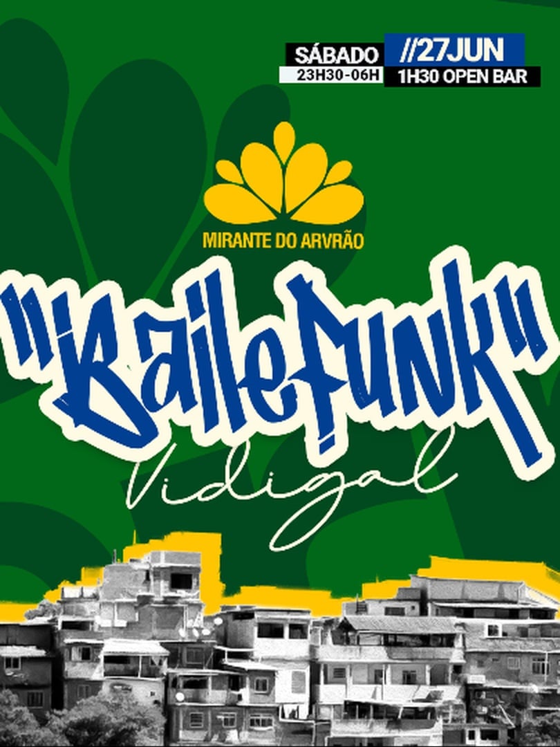 Baile Funk no Mirante do Arvrão (foto do evento)