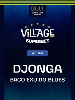 Village 2026 : Djonga + Baco Exu do Blues (foto do evento)