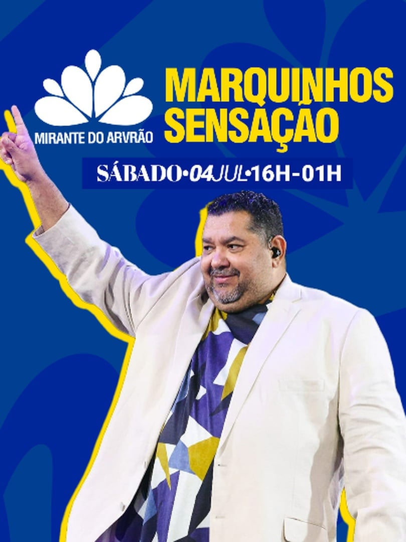 Marquinhos Sensação no MIrante do Arvrão (foto do evento)