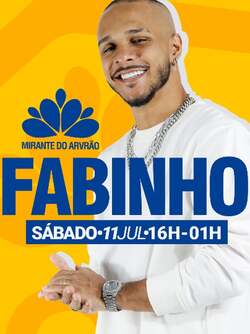 Fabinho no Mirante  do Arvrão (foto do evento)