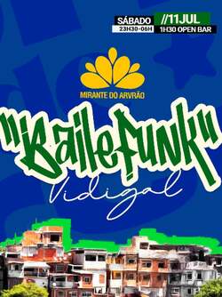 Baile Funk no Mirante do Arvrão (foto do evento)
