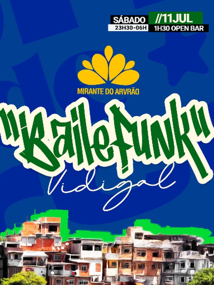 Baile Funk no Mirante do Arvrão (foto do evento)