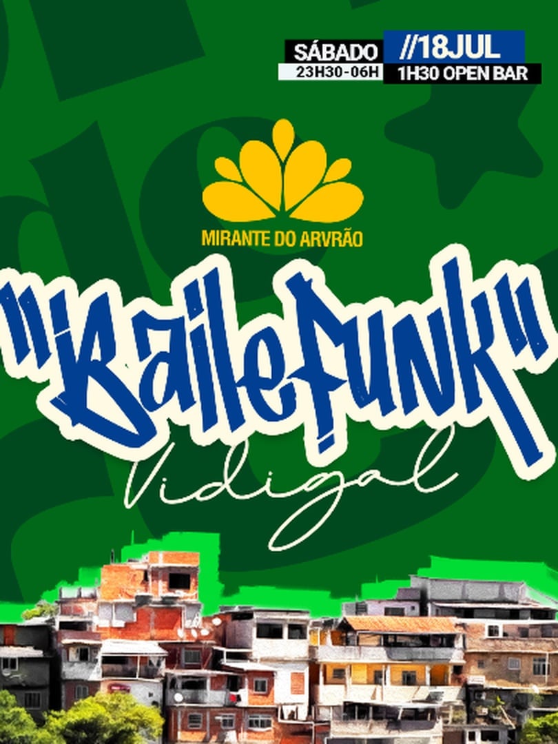 Baile Funk no Mirante do Arvrão (foto do evento)