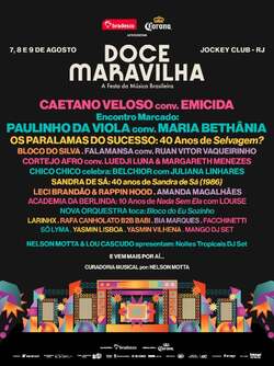 Doce maravilha - a festa da música brasileira (foto do evento)