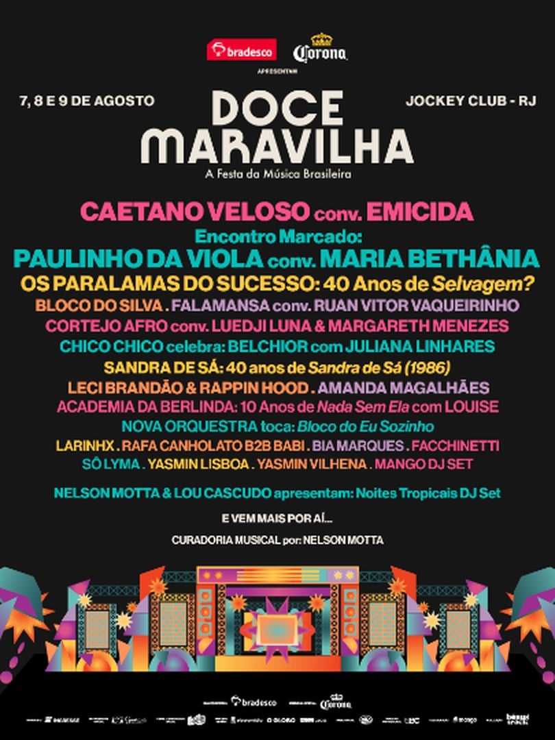 Doce maravilha - a festa da música brasileira (foto do evento)
