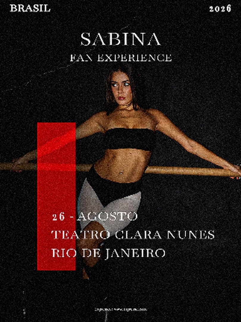 Fan experience com sabina no rio de janeiro (foto do evento)