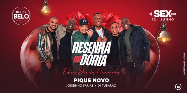 Resenha do dória: pique novo (edição dia dos namorados) (foto do evento)