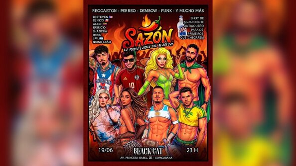 Black Cat: SAZÓN| Sexta, 19 de junho - 23h (foto do evento)