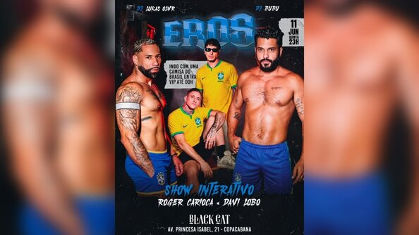 Black Cat: EROS | Quinta, 11 de junho - 23h (foto do evento)