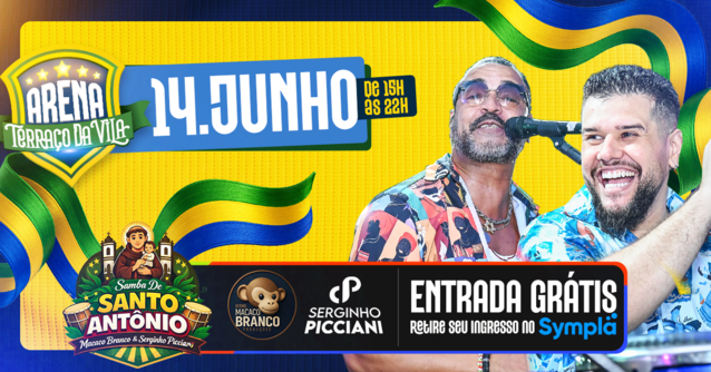 Arena terraço da vila - samba de santo antônio (foto do evento)