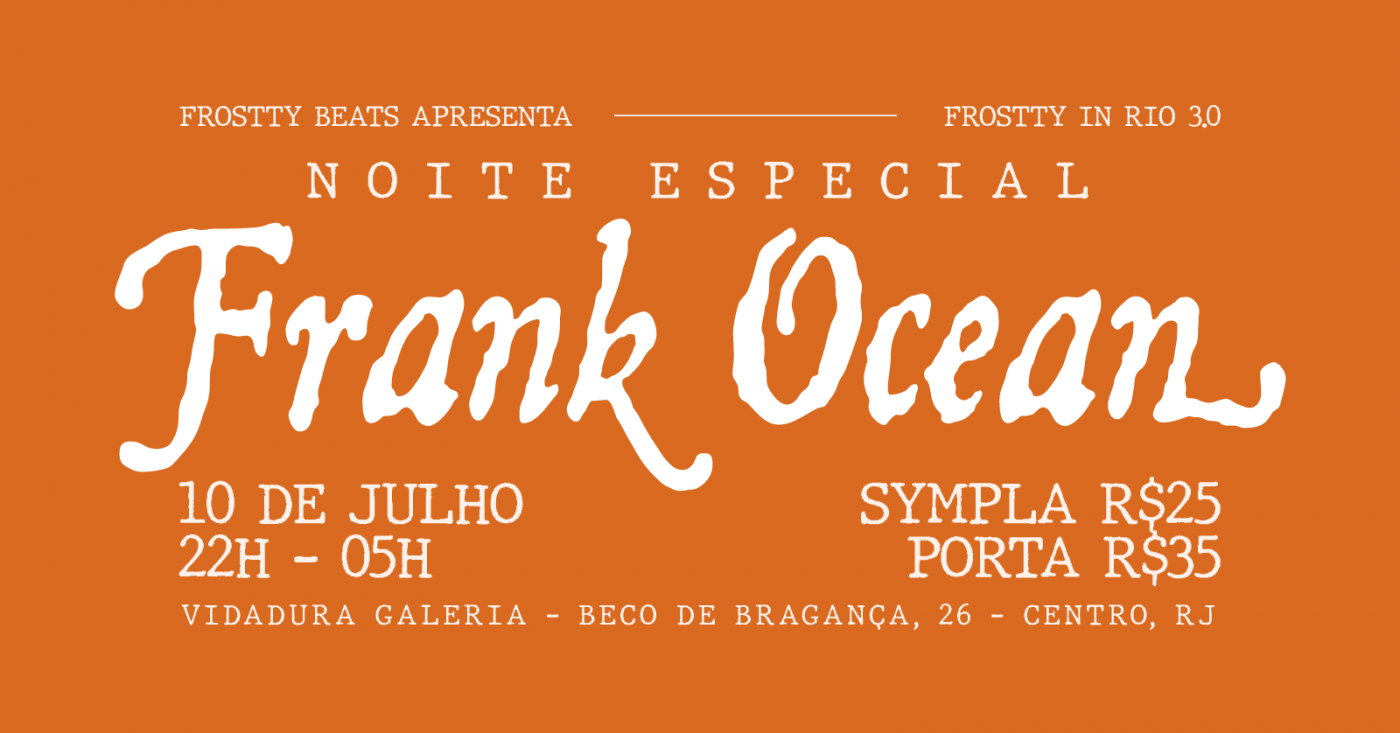 Noite especial frank ocean (rj) (foto do evento)