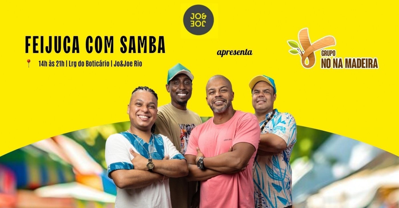 Feijuca com Samba a presenta: Nó na Madeira (foto do evento)