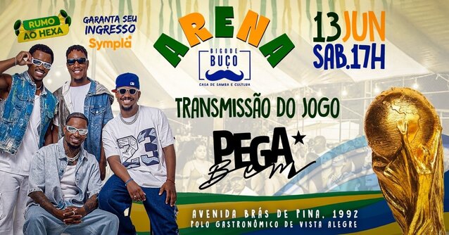 ARENA BIGODE - Transmissão do Jogo + PEGA BEM (foto do evento)