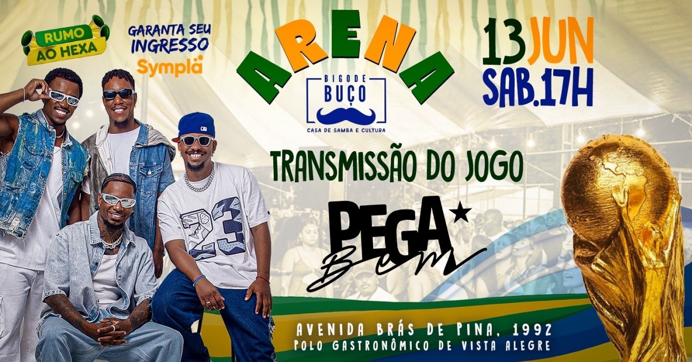 ARENA BIGODE - Transmissão do Jogo + PEGA BEM (foto do evento)