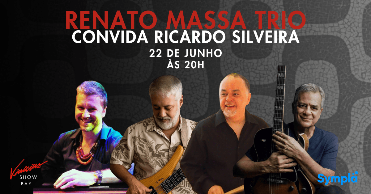 Renato Massa Trio convida Ricardo Silveira (foto do evento)