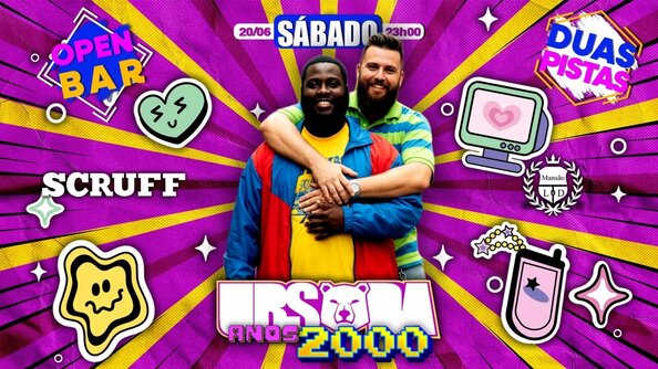 URSADA Anos 2000 (20/06) MEGA OPEN BAR (LAPA) (foto do evento)