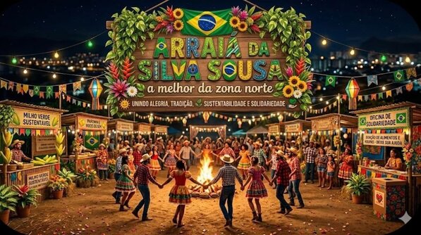 Arraiá da Silva Sousa (foto do evento)
