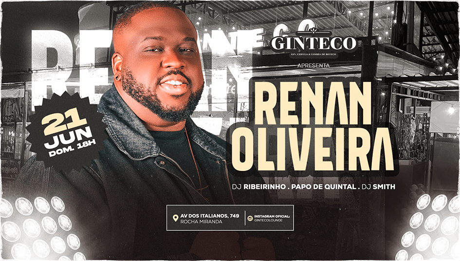 Ginteco Apresenta: Renan Oliveira (foto do evento)