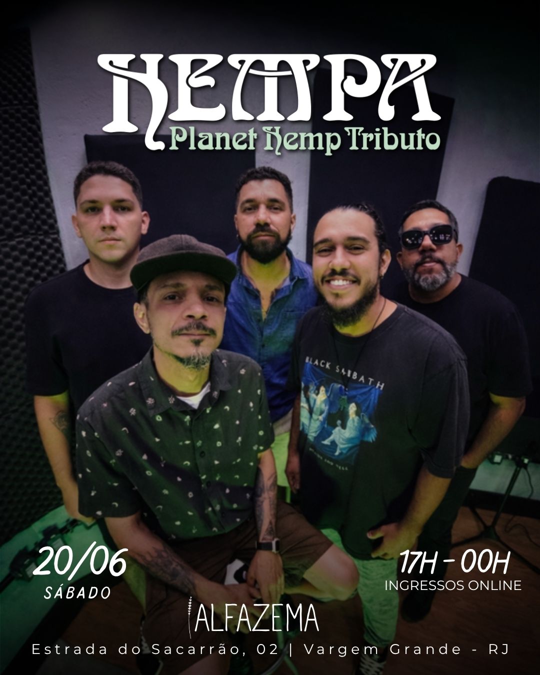 HEMPA | Tributo Planet Hemp na Alfazema (foto do evento)