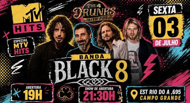 Especial mtv hits -banda black 8 (foto do evento)