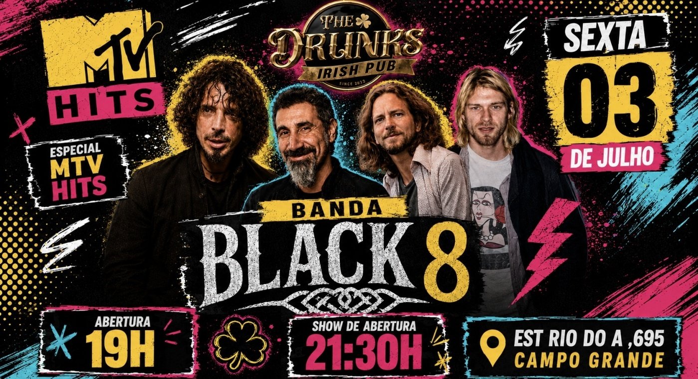 Especial mtv hits -banda black 8 (foto do evento)