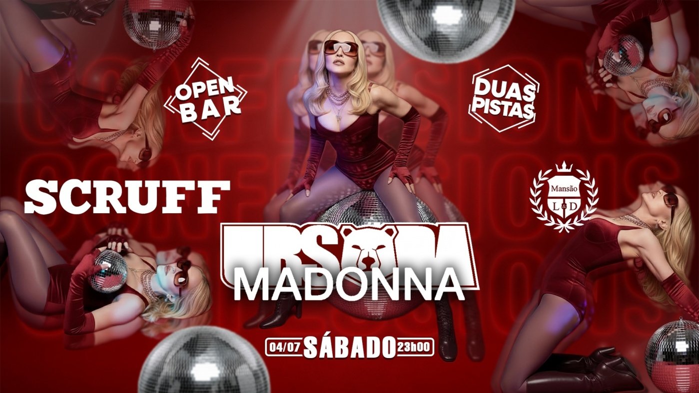 URSADA Madonna (04/07) MEGA OPEN BAR (LAPA) (foto do evento)