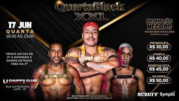 Quarta black xxl (foto do evento)