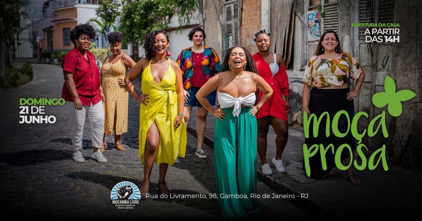 Moça Prosa no Mocamba Livre (foto do evento)