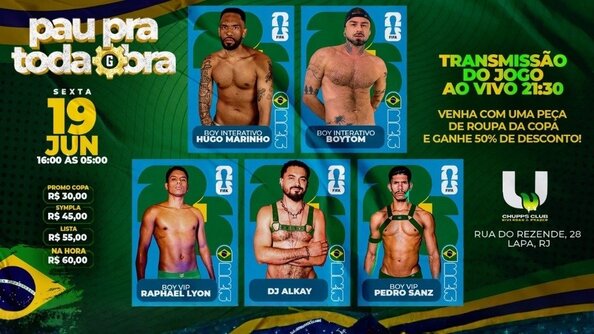 Pau pra toda obra - vai brasil (foto do evento)
