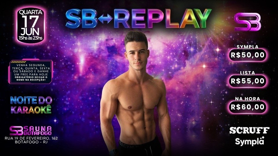 Sb - quarta replay com karaoke gratuito (foto do evento)