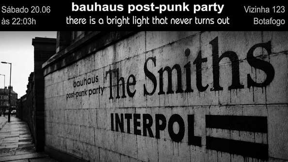Especial The Smiths + Interpol - Post-Punk Party Em Botafogo (foto do evento)