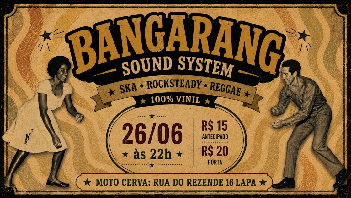 Bangarang Sound System Na Lapa-Rj - Motocerva (foto do evento)