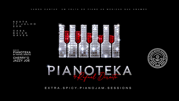 17/07 | Pianoteka | Casa Baixo Gávea (foto do evento)