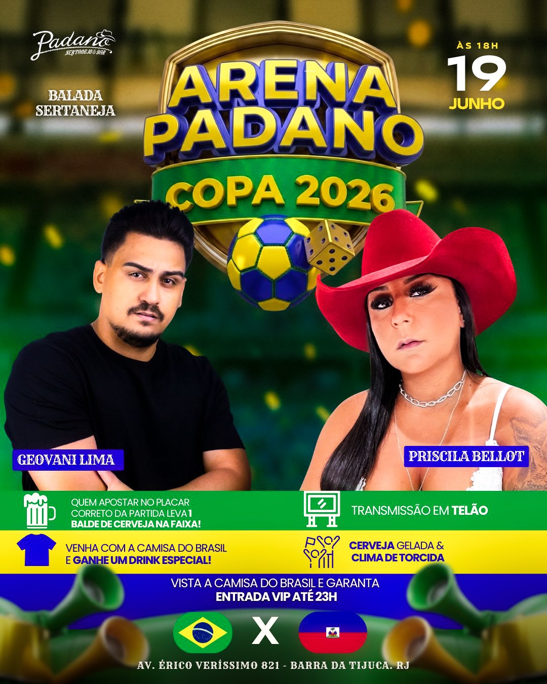Arena Padano Copa 2026 - 19/06/26 (foto do evento)