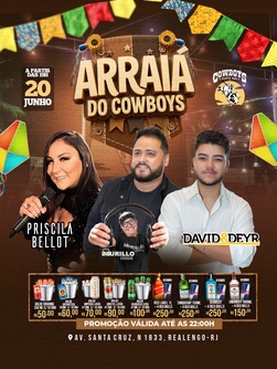 Arraiá do Cowboys - 20/06/26 (foto do evento)