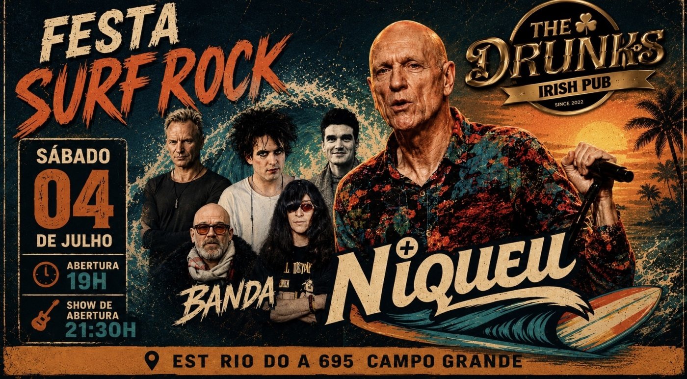 Festa surf rock - banda níquel (foto do evento)
