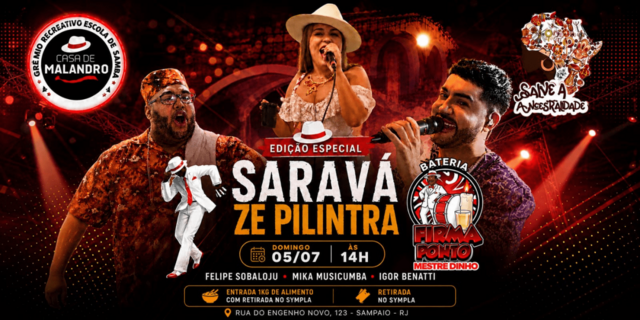 Salve ancestralidade - sarava ze pilintra (foto do evento)