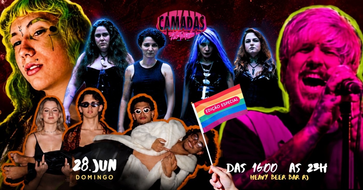 Festival Camadas - Edição Especial Mês Do Orgulho RJ (foto do evento)