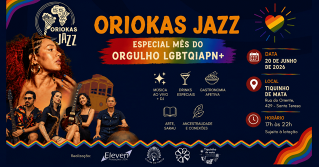 ORIOKAS JAZZ - Especial Mês do Orgulho LGBTQIAPN+ (foto do evento)