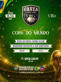 Gávea samba clube (foto do evento)