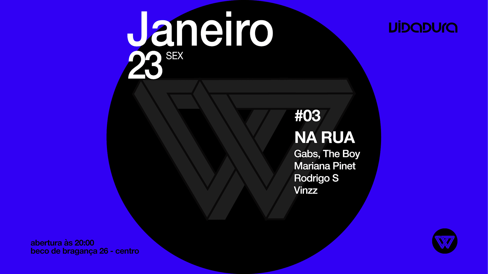 Wobble Na Rua #3 - Domingo 01/02 @ Vidadura (foto do evento)