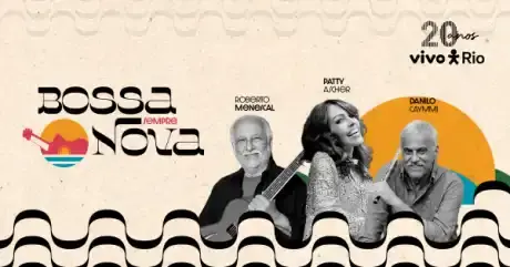 Bossa Sempre Nova com Roberto Menescal, Patty Ascher e Danilo Caymmi (foto do evento)