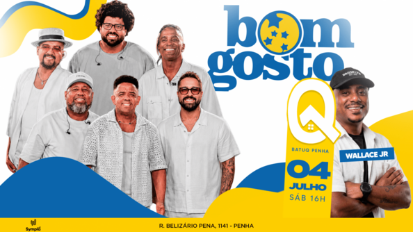 BOM GOSTO + WALLACE JR. na BATUQ!!! (foto do evento)