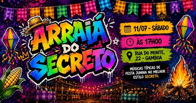 Arraiá do secreto (foto do evento)