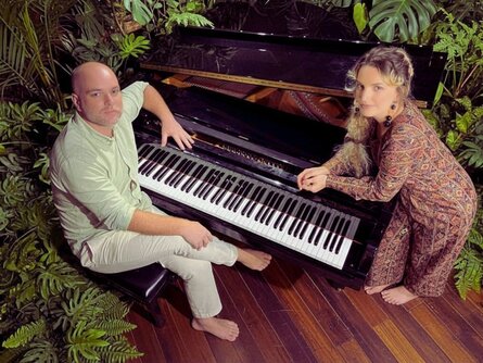 Grazie Wirtti e Fernando Leitzke - A VOZ DA AMÉRICA LATINA, homenagem Mercedes Sosa - Casa do Choro (foto do evento)