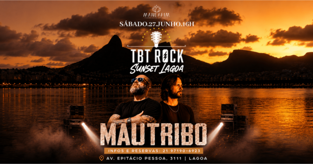 Tbt rock sunset lagoa | banda mautribo | mandarim lagoa (foto do evento)