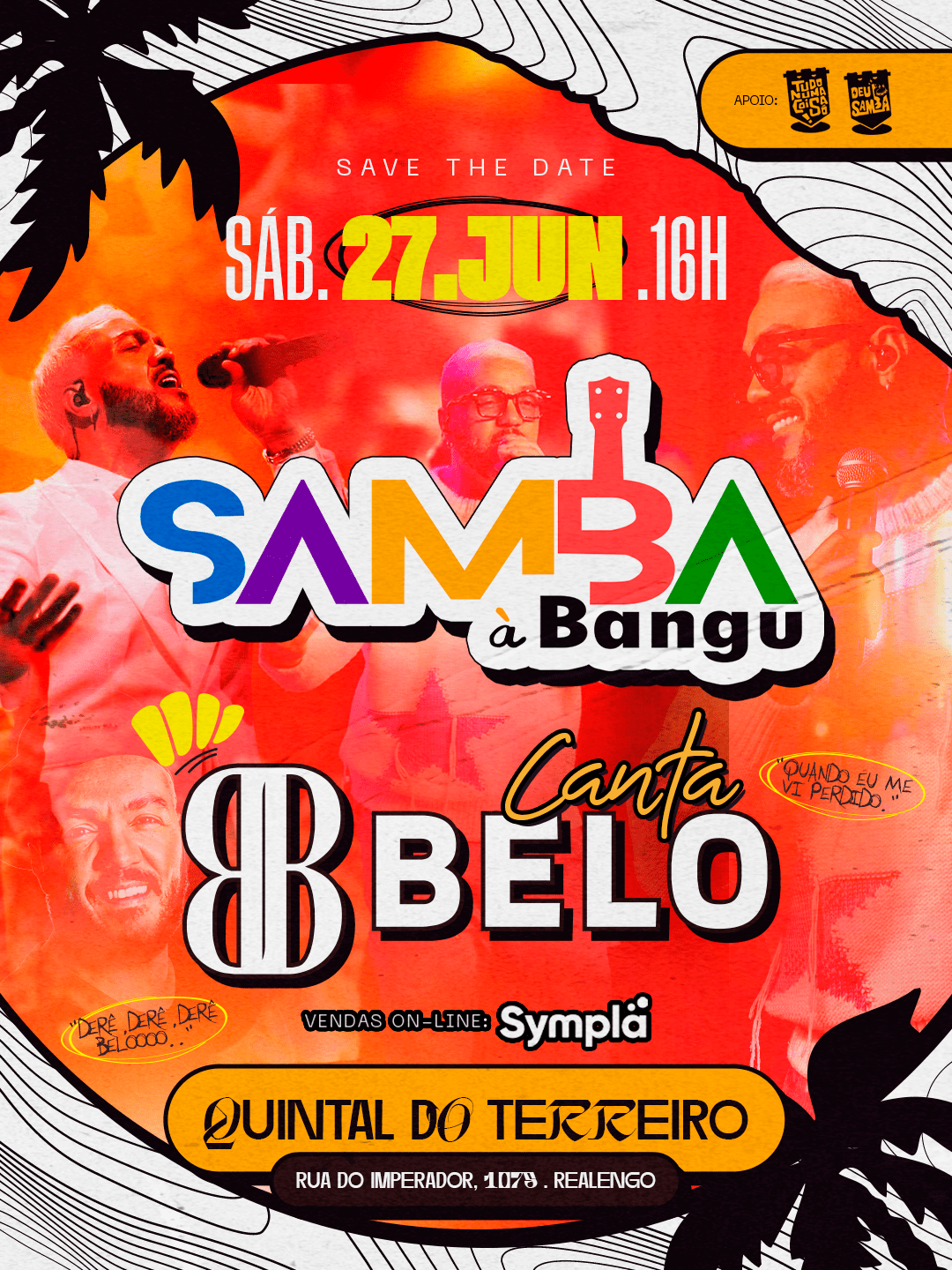 Samba à Bangu canta BELO (foto do evento)